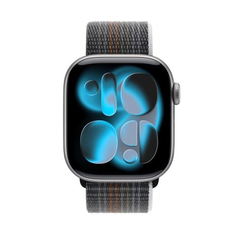 Crong Nylon - Pasek sportowy do Apple Watch 38/40/41/42 mm (Midnight Run) Crong