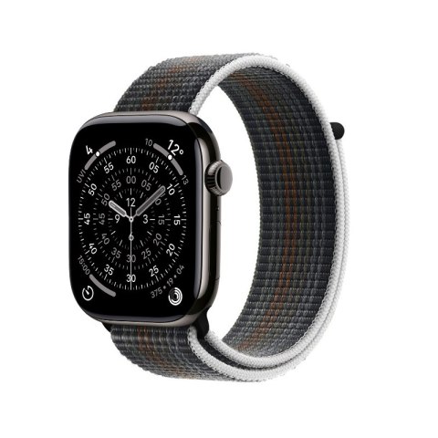 Crong Nylon - Pasek sportowy do Apple Watch 38/40/41/42 mm (Midnight Run) Crong