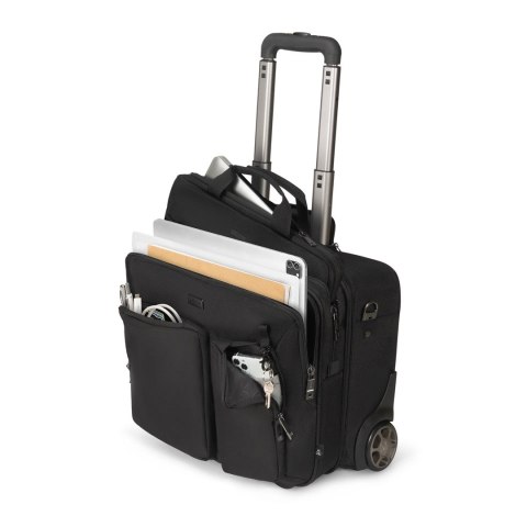 DICOTA D3250901 torba na laptop 40,6 cm (16") Pokrowiec w typie walizki na naóżkach Czarny Dicota