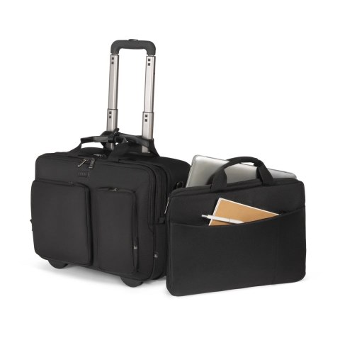 DICOTA D3250901 torba na laptop 40,6 cm (16") Pokrowiec w typie walizki na naóżkach Czarny Dicota