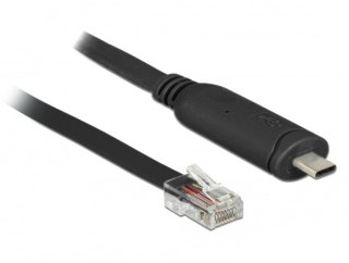 DeLOCK 63912 kabel równoległy Czarny 2 m USB Type-C RJ45 DELOCK