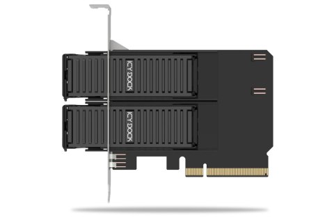 Icy Dock MB312M4P-B adapter M.2, PCIe No name