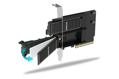 Icy Dock MB312M4P-B adapter M.2, PCIe No name