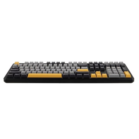 Klawiatura gasket F108 Gray+Orange+Deep Gray Volcano switch RGB AULA AULA