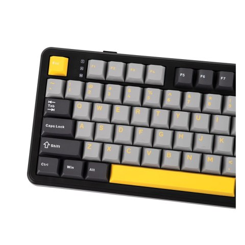 Klawiatura gasket F108 Gray+Orange+Deep Gray Volcano switch RGB AULA AULA