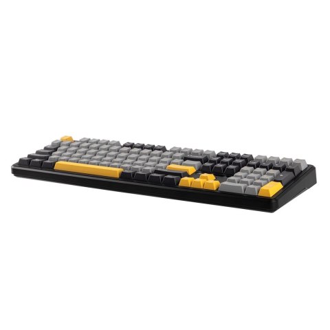 Klawiatura gasket F108 Gray+Orange+Deep Gray Volcano switch RGB AULA AULA