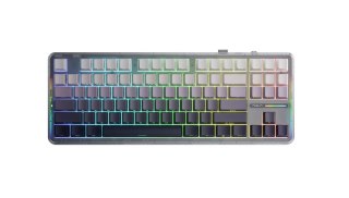 Klawiatura gasket F87 Gradient Grey SpaceCrystal switch RGB AULA AULA