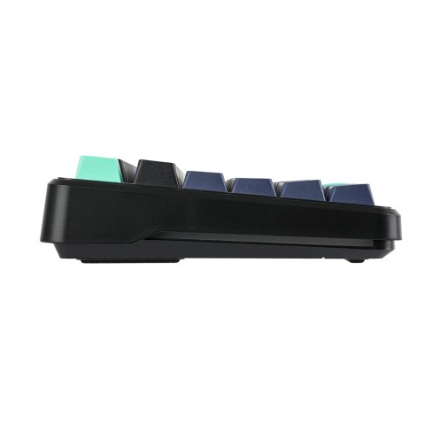 Klawiatura gasket F87 Pro Dark Blue + Black + Cyan GrayWoodV4 switch RGB AULA AULA