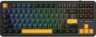 Klawiatura gasket F87 Thunder Black GrayWood switch RGB AULA AULA