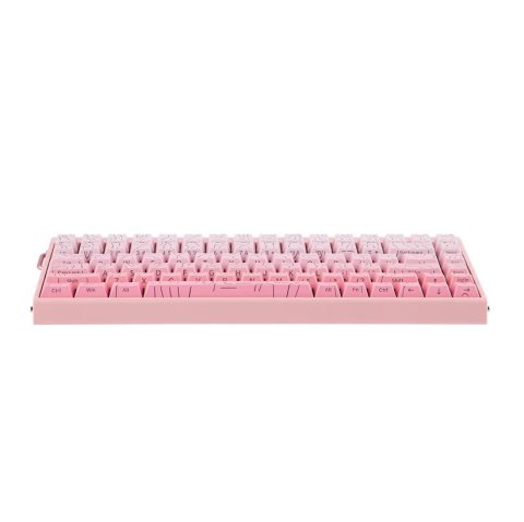 Klawiatura gasket HERO84 HE PINK+Gradient+Contour Dragon King switch RGB AULA AULA