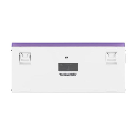 Klawiatura gasket HERO84 HE White+Purple+Gradient+LIGHT JadeKing switch RGB AULA AULA
