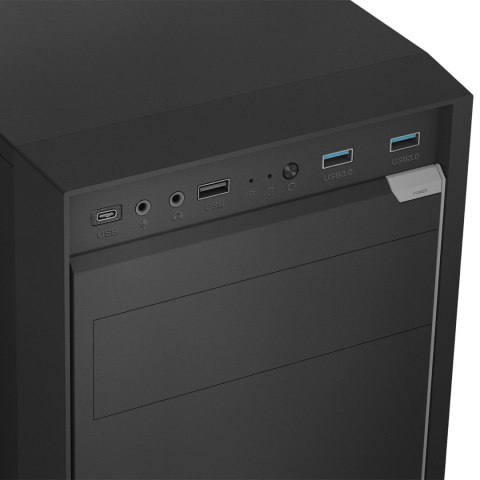 LOGIC OBUDOWA J23 PRO USB-C BLACK LOGIC