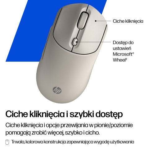 Mysz HP 400 Quiet Purple Wireless Mouse bezprzewodowa fioletowa AZ7B7AA Hewlett-Packard