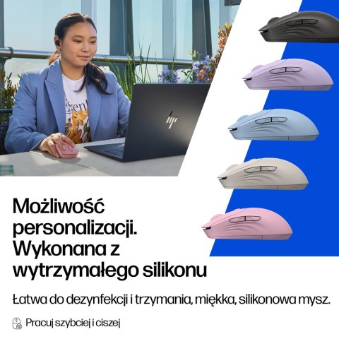 Mysz HP 400 Quiet Purple Wireless Mouse bezprzewodowa fioletowa AZ7B7AA Hewlett-Packard