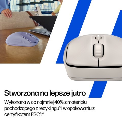 Mysz HP 400 Quiet Purple Wireless Mouse bezprzewodowa fioletowa AZ7B7AA Hewlett-Packard