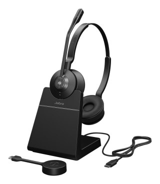 Słuchawki Jabra Engage 55 SE MS Stereo USB-C ze stacją ładującą Jabra