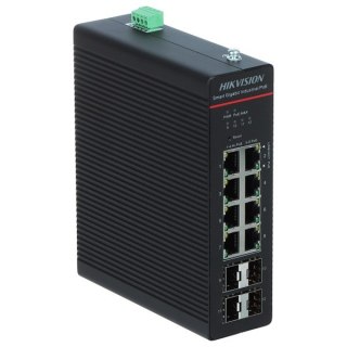 Switch Hikvision DS-3T1512HP-SI-8P4F No Power unit Hikvision