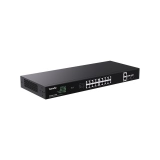 Tenda TEG1120P-16-150W łącza sieciowe Nie zarządzany Gigabit Ethernet (10/100/1000) Obsługa PoE Tenda
