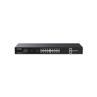 Tenda TEG1120P-16-150W łącza sieciowe Nie zarządzany Gigabit Ethernet (10/100/1000) Obsługa PoE Tenda