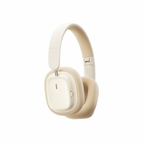 Baseus Bowie H1i Zestaw słuchawkowy Bezprzewodowy Opaska na głowę Połączenia/muzyka USB Type-C Bluetooth Biały Baseus