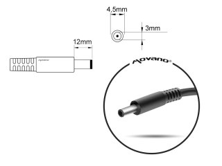 Ładowarka / zasilacz mitsu 19.5v 4.62a (4.5x3.0 pin) - dell 90W MITSU