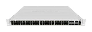 Mikrotik CRS354-48P-4S+2Q+RM łącza sieciowe Zarządzany L3 Gigabit Ethernet (10/100/1000) Obsługa PoE 1U MikroTik