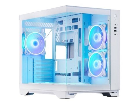 Obudowa Chieftec Visio WHITE GM-30W-TG-OP ATX ARGB z oknem bez zasilacza biała Chieftec