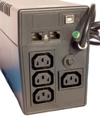 Orvaldi VPS 800 zasilacz UPS Technologia line-interactive 0,8 kVA 480 W 4 x gniazdo sieciowe Orvaldi
