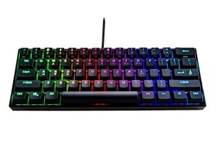 SureFire KingPin M1 klawiatura Gaming USB QWERTY US English Czarny Surefire
