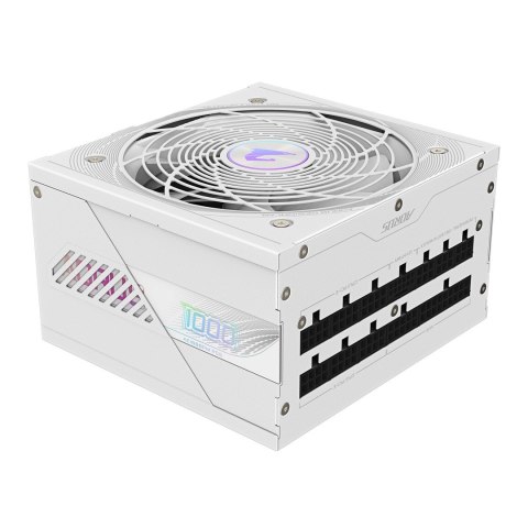 Zasilacz Gigabyte AORUS ELITE P1000W 80+ Platinum Modular PCIe 5.0 ICE (GP-AE1000PM PG5 ICE) Gigabyte