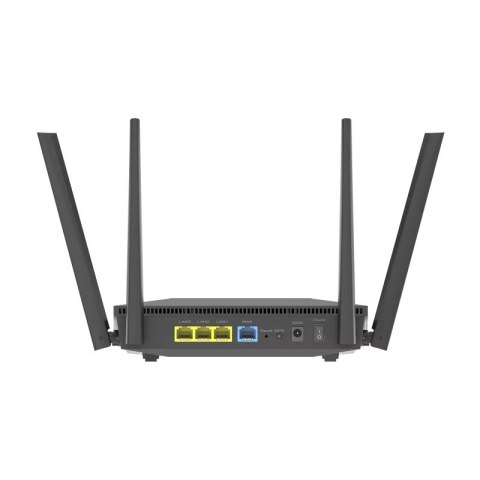 ASUS RT-AX52 AX1800 AiMesh router bezprzewodowy Gigabit Ethernet Dual-band (2.4 GHz/5 GHz) Czarny ASUS
