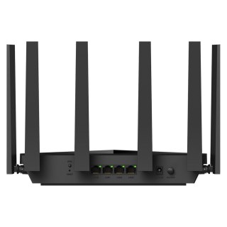 Cudy WR11000 router bezprzewodowy 2.5 Gigabit Ethernet Trójpasmowy (2,4 GHz / 5 GHz / 6 GHz) Czarny CUDY