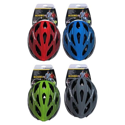 Dunlop - Kask rowerowy MTB r. L (Niebieski) Dunlop