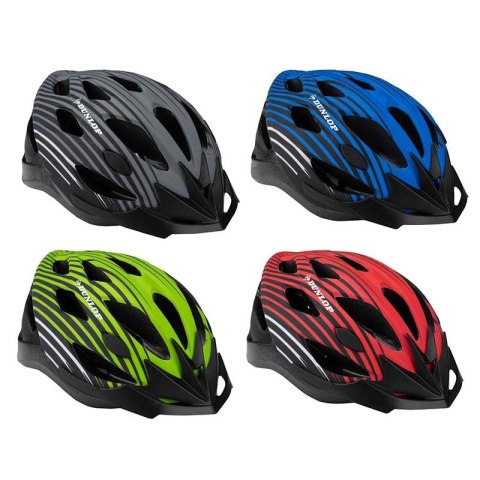Dunlop - Kask rowerowy MTB r. L (Niebieski) Dunlop