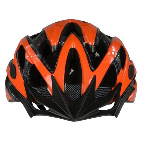 Dunlop - Kask rowerowy MTB r. L (Pomarańczowo-czarny) Dunlop