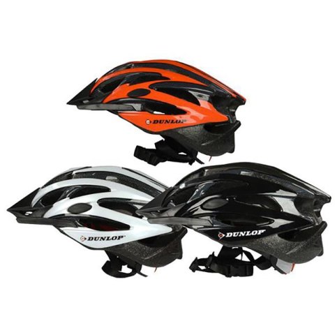 Dunlop - Kask rowerowy MTB r. L (Pomarańczowo-czarny) Dunlop