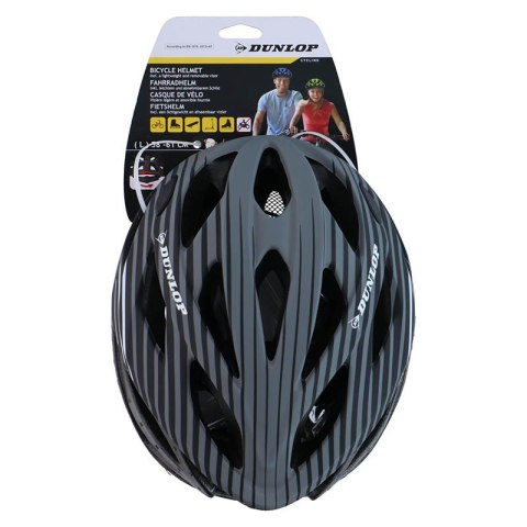 Dunlop - Kask rowerowy MTB r. L (Szary) Dunlop