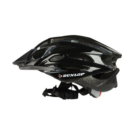 Dunlop - Kask rowerowy regulowany MTB r. M 55-58 cm (czarny) Dunlop