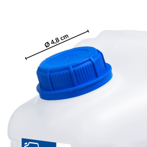 Kanister na wodę pitną z kranikiem i odpowietrznikiem, tworzywo HDPE, 20L Kamai SimplyCan