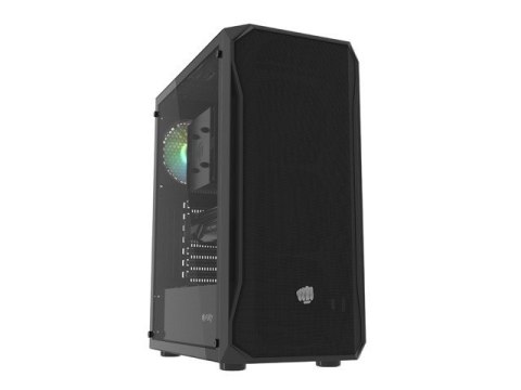 OBUDOWA FURY SHOBO SH4 RGB MIDI TOWER Z OKNEM CZARNA FURY