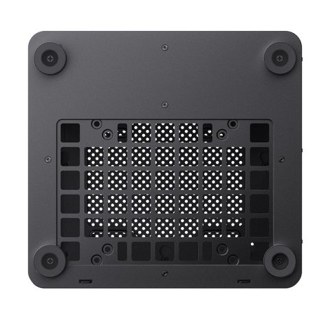 Obudowa PC Jonsbo TK-0, Mini-Tower, Mini-ITX, Tempered Glass, Holz - schwarz Jonsbo