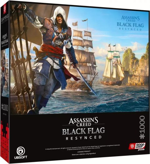 Puzzle Good Loot: Assassin's Creed Black Flag Resynced, 1000 elementów Cenega Publishing