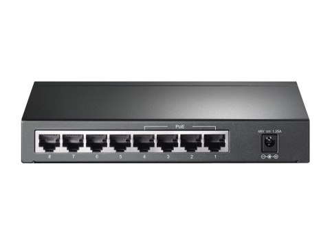 Switch TP-LINK TL-SG1008P (8x 10/100/1000Mbps) PoE 8xGE, 4xPOE, metalowy TP-LINK