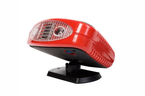 Termowentylator dmuchawa nagrzewnica z lampką 12v amio-01326 AMiO