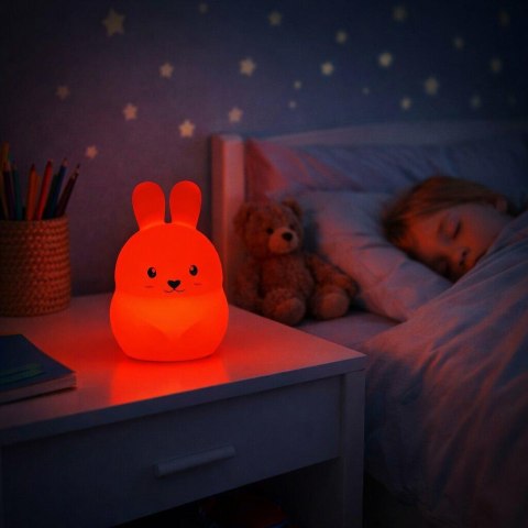 ZD123B Silikonowa lampka nocna królik ATL