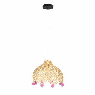 ZD182 Bambusowa wisząca lampa ATL