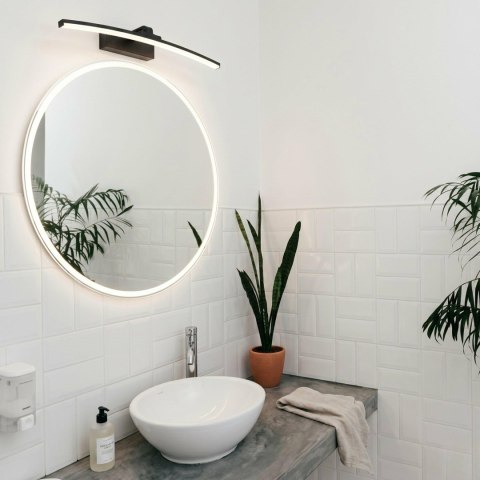 ZD198 Lampka ścienna łuk 40cm biała neutralna czarna ATL