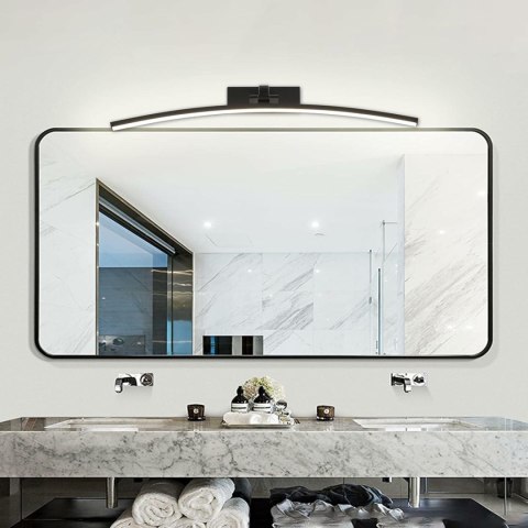 ZD198A Lampka ścienna łuk 60cm biała neutralna czarna ATL