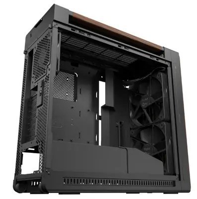 ASUS ProArt PA602 Wood Edition Modern Black - Metal Panel Midi Tower Czarny, Drewno ASUS