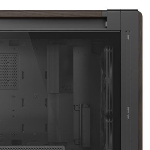 ASUS ProArt PA602 Wood Edition Modern Black - Tempered Glass Panel Midi Tower Czarny, Drewno ASUS